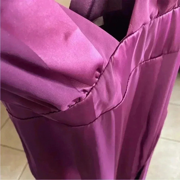 Mulberry Maxi Asymmetric Dress - Picture 9 of 10